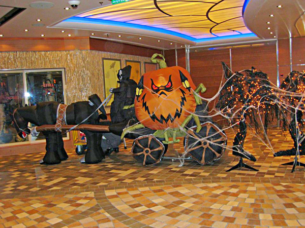 The Halloween carriage