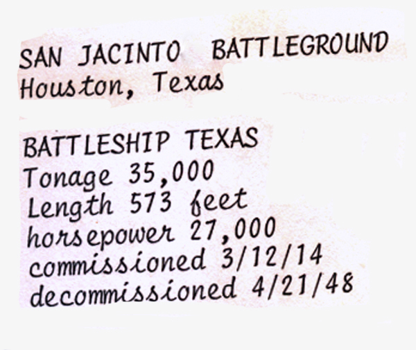 Battleship Texas informatio;n