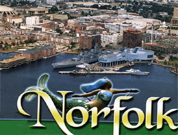 Norfolk River postcard