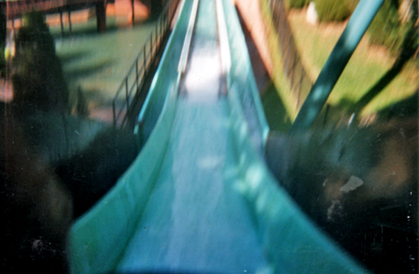 water slide at Busch Gardens