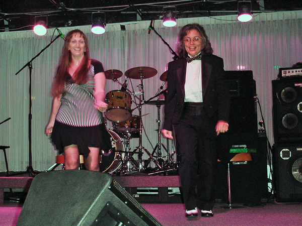 Jeanne Trembly, Karen Duquette at the Gong Show