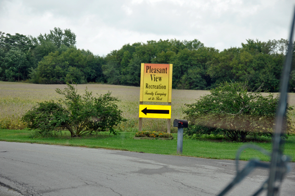 Pleasant View Recreation sign