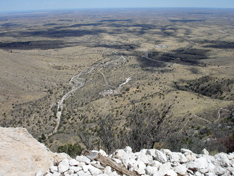 Guadalupe Mountain view