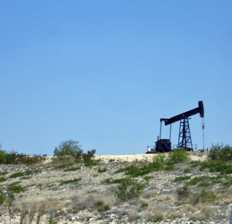 A Texas oil well