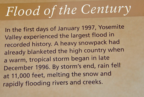 Flood of the century sign