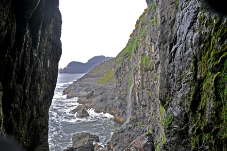cliffs and ocean