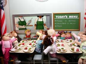 Cabbage Patch lunchroom