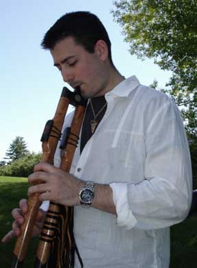 Jonathan and his flute
