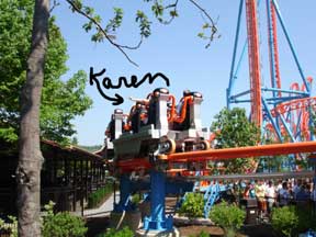 Fahrenheit Roller Coaster -Karen