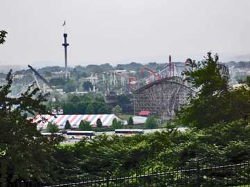 view from the Gardens looking into Hershey