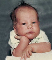 Brian Lee Duquette, one month old