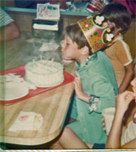 Brian's birthday cake 1977