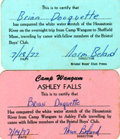 Camp Wangum cards
