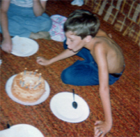 Brian's birthday cake 1978