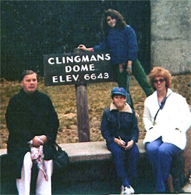 Clingman's Dome with Aunt Hazel Brink
