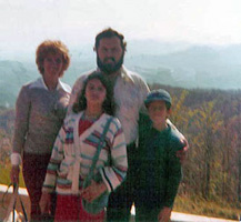 Brian and his family in Gatlinburg, TN