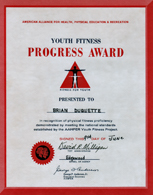 Brian's Physical Fitness Award