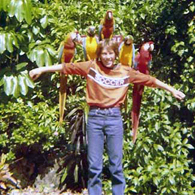 Brian Duquette at Parrot Jungle