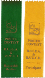 Broward Soil & Water Conservation District Poster Contest ribbons
