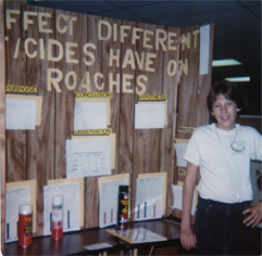 Brian's science project, May 1983