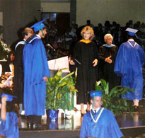 Brian graduates from Coral Springs High School