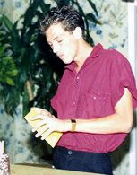 Brian's birthday, 1989