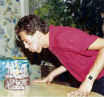 Brian's birthday cake, 1989