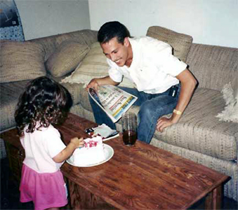Brian and his niece Kristen