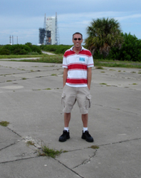 Brian Duquette at Kennedy Space Center September 22, 2007