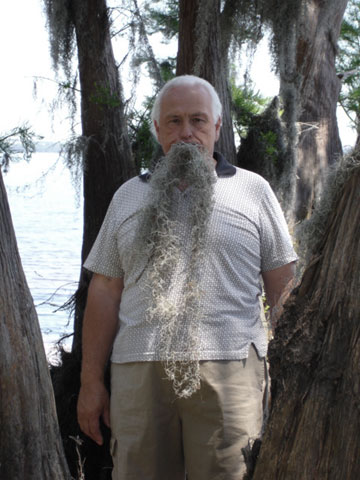 Lee with a moss beard