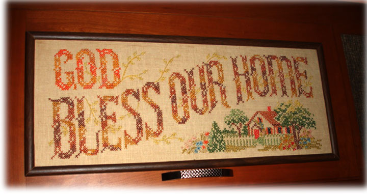 God Bless Our Home - Our RV - All We Own