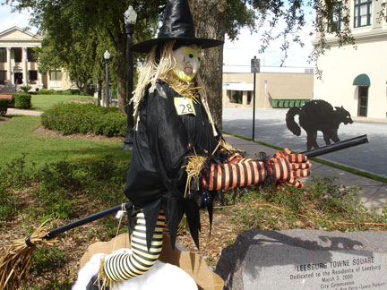 witch scarecrow