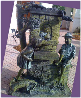 Statue at Weston Towne Center