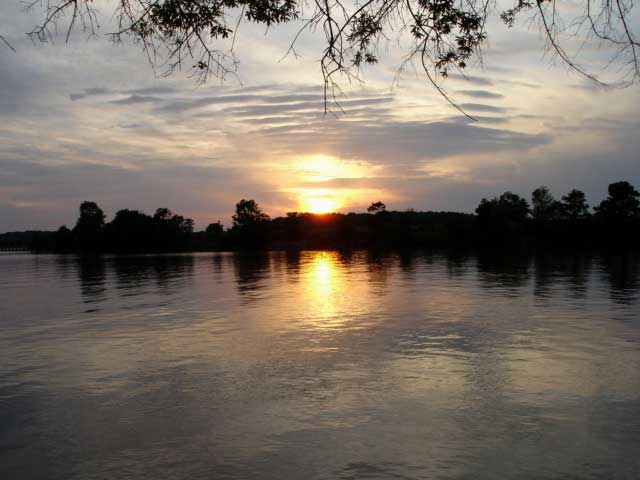 Sunset at Lake Oconee