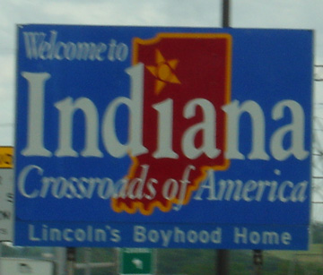 sign - Welcome to Indiana