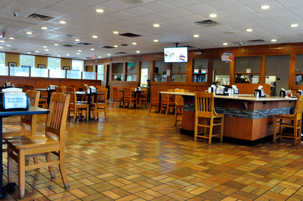 Inside the Country Pride Restaurant